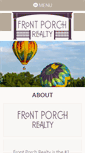 Mobile Screenshot of frontporchrealtync.com