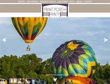 Tablet Screenshot of frontporchrealtync.com